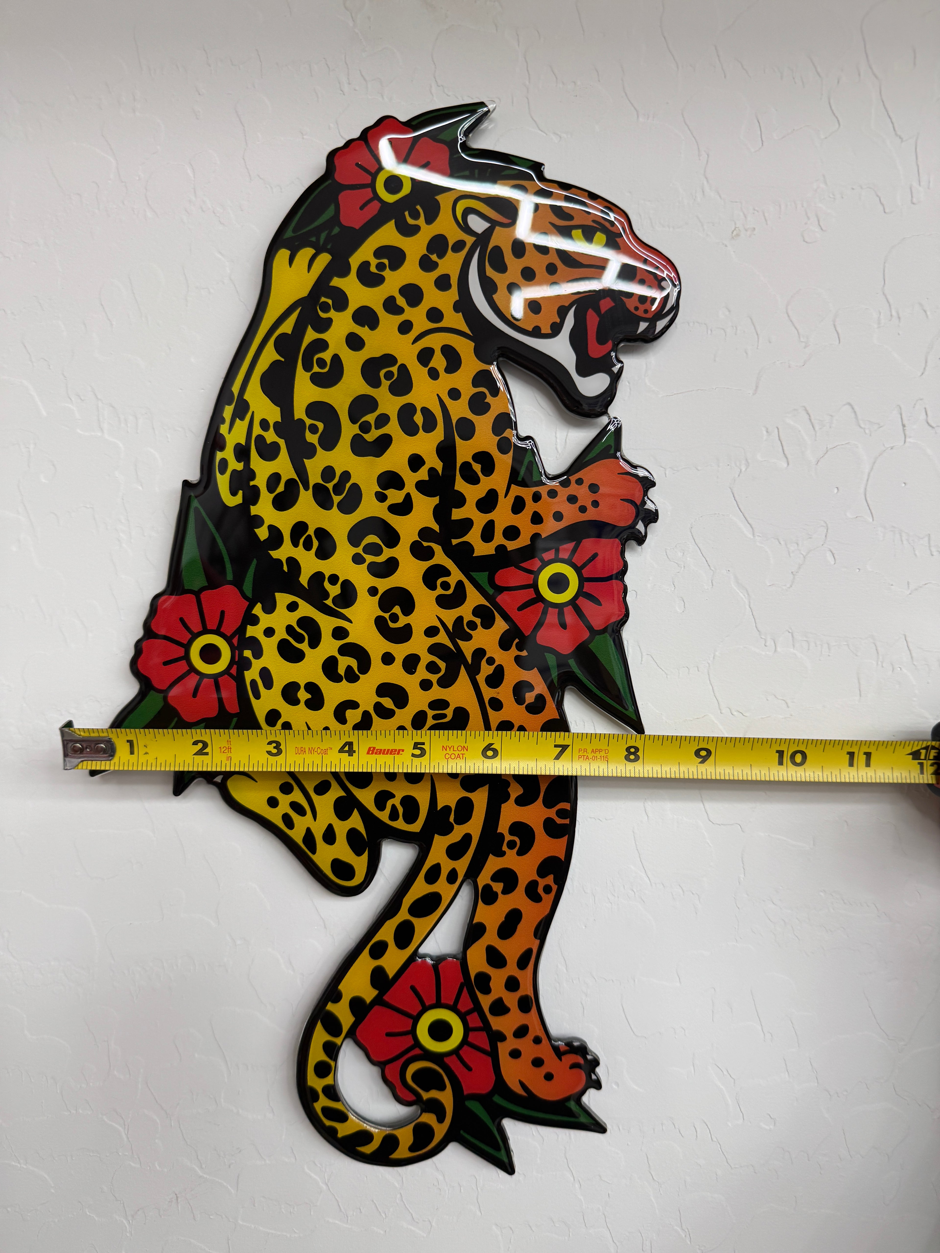 Sunset Leopard Wall Art