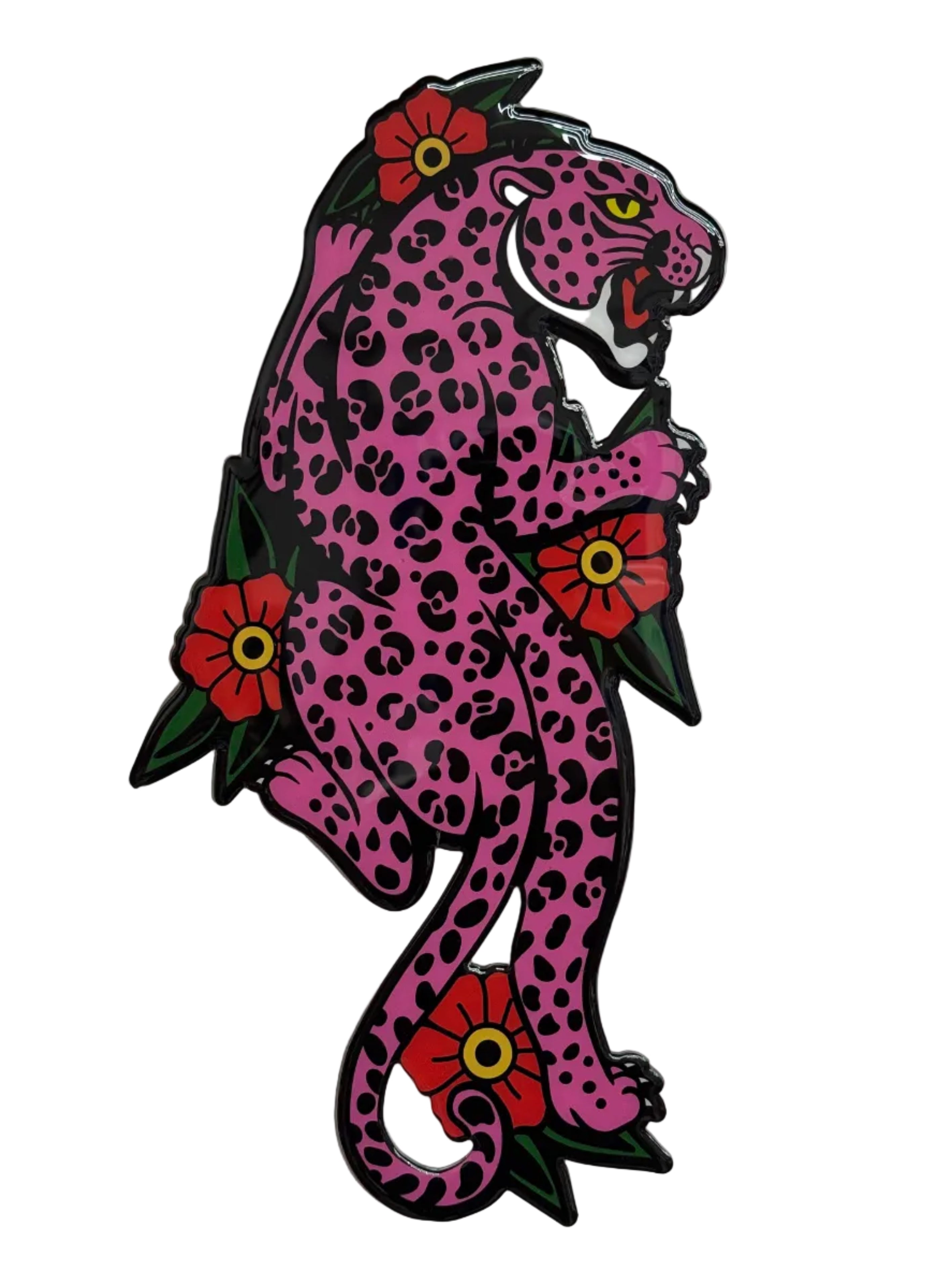 Pink Leopard Wall Art