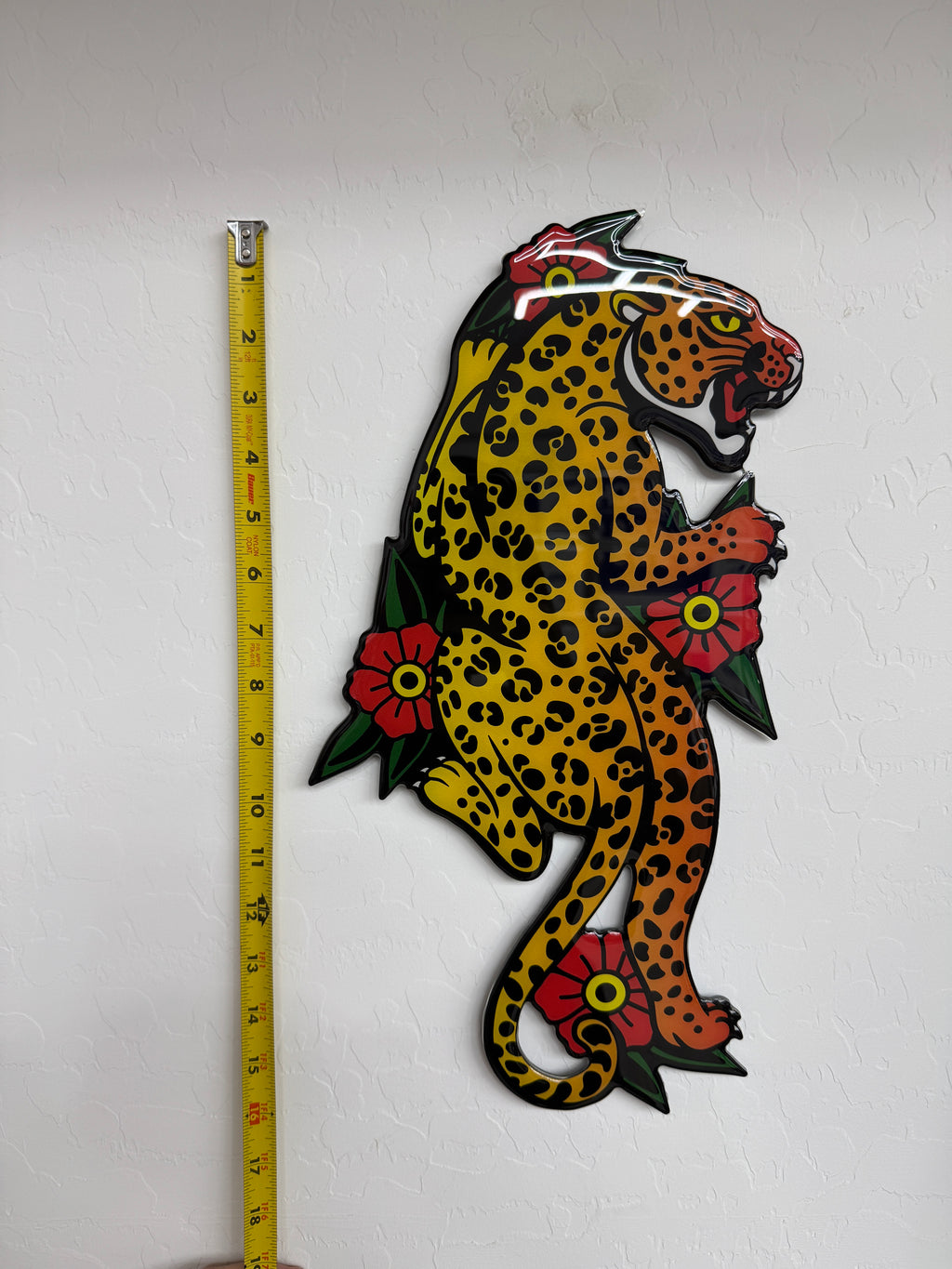 Sunset Leopard Wall Art